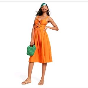 Fe Noel x Target Women's Double Cut-out Midi Dress